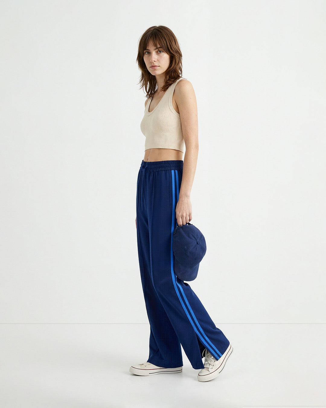 Blue Trim Gossip Pants