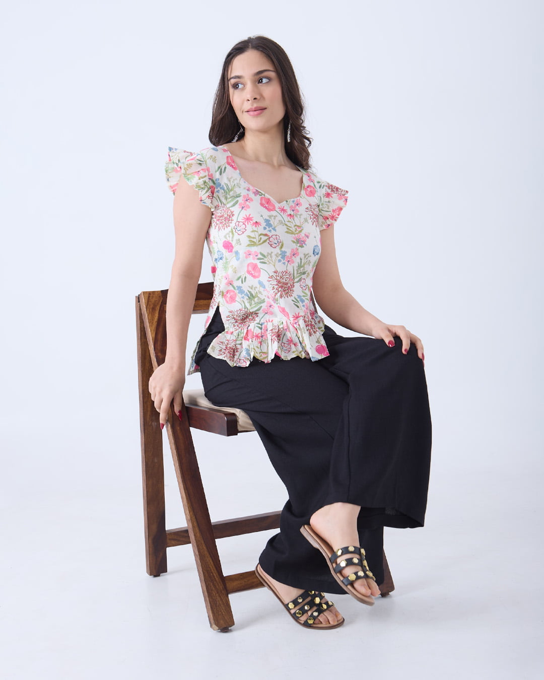 Ruhani Frill Kurti