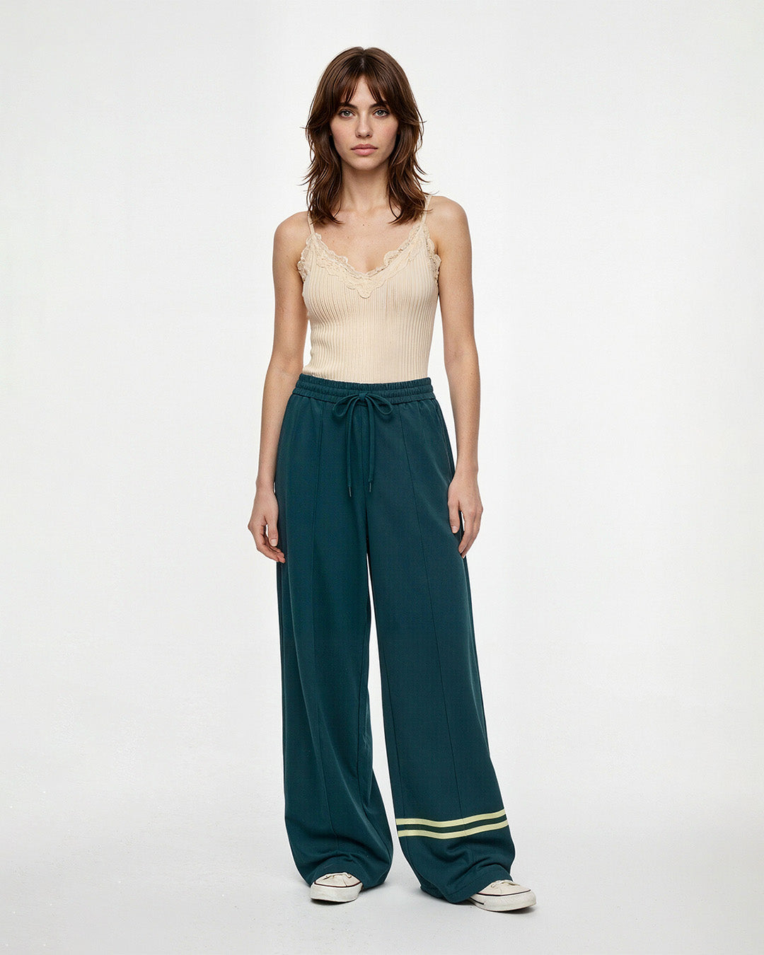 Green Ringer Pants