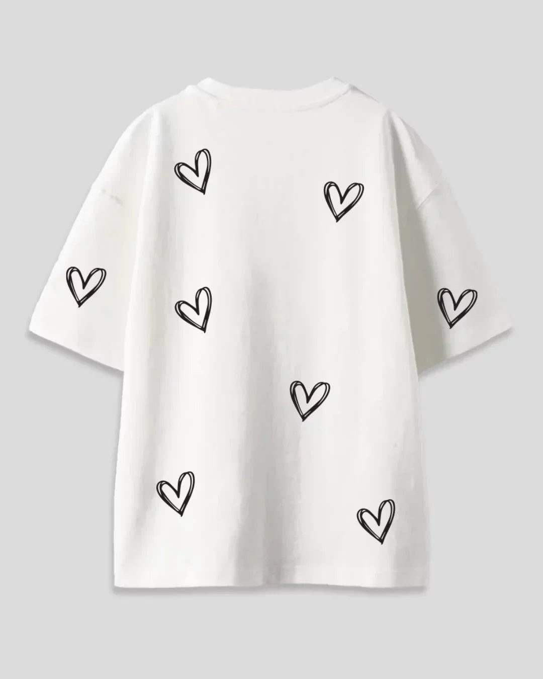 White Lover Oversized T-Shirt