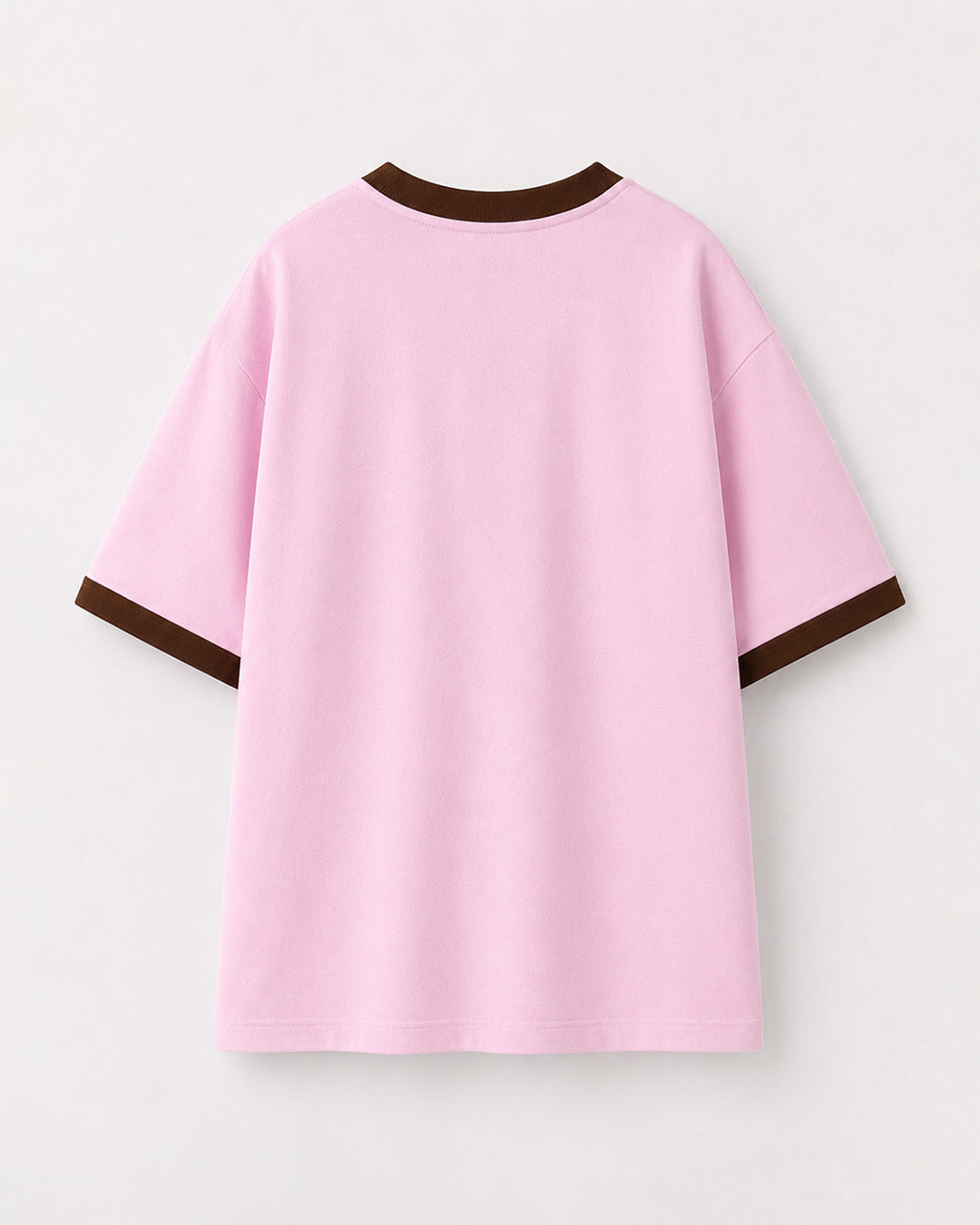 Tap Out T-Shirt - Pink & Brown
