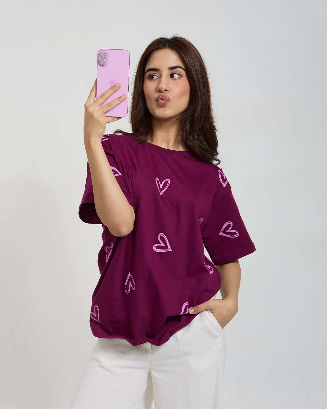 Mulberry Lover Oversized T-Shirt