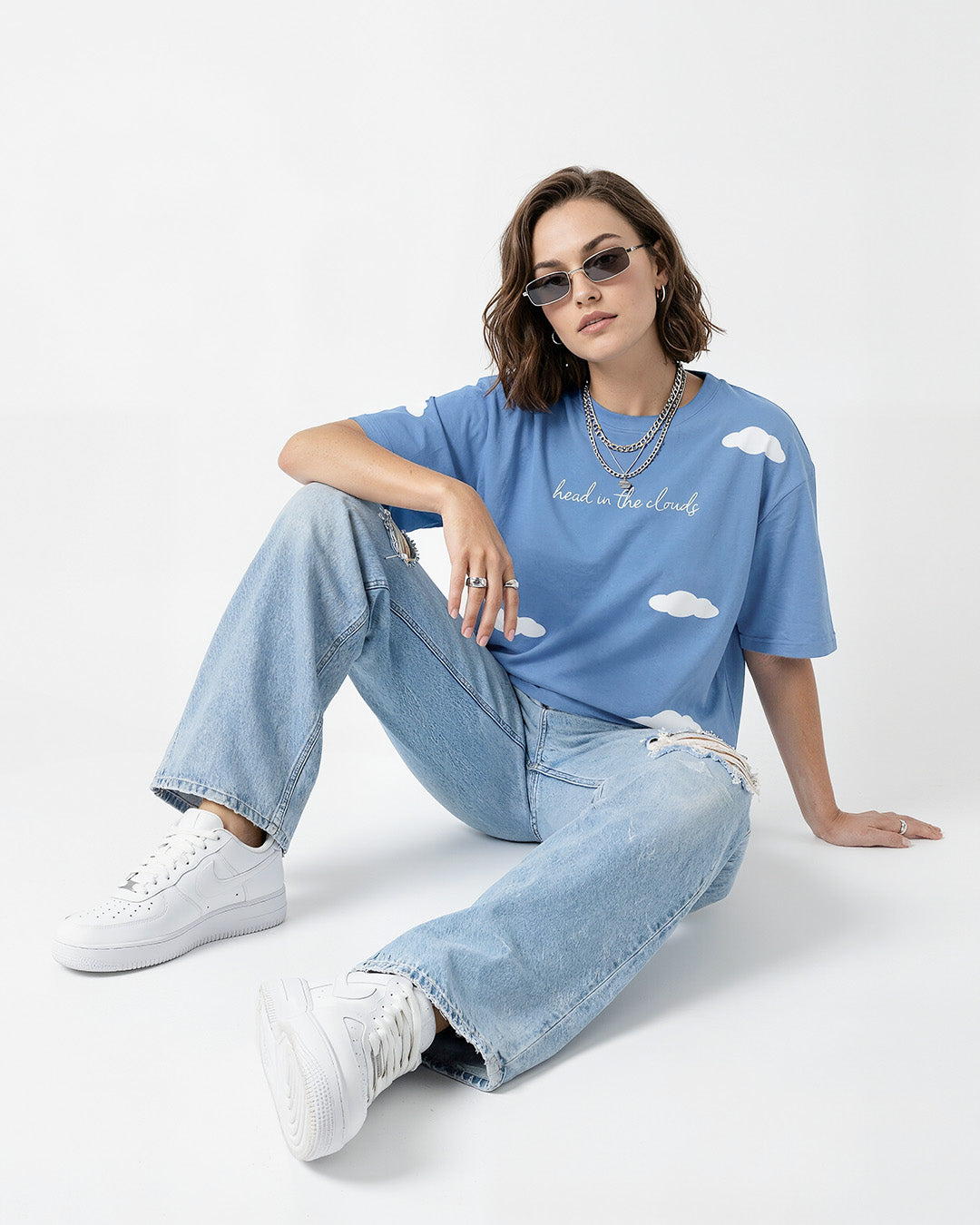 Head In Clouds Oversized T-Shirt