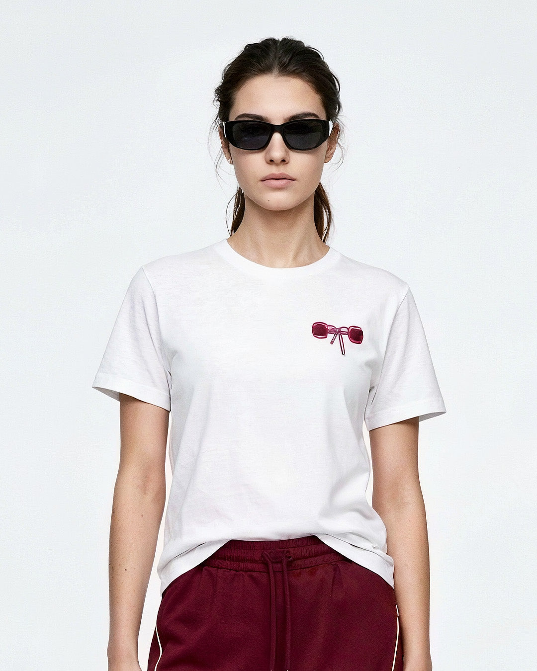 Maroon Club Co-ord Set