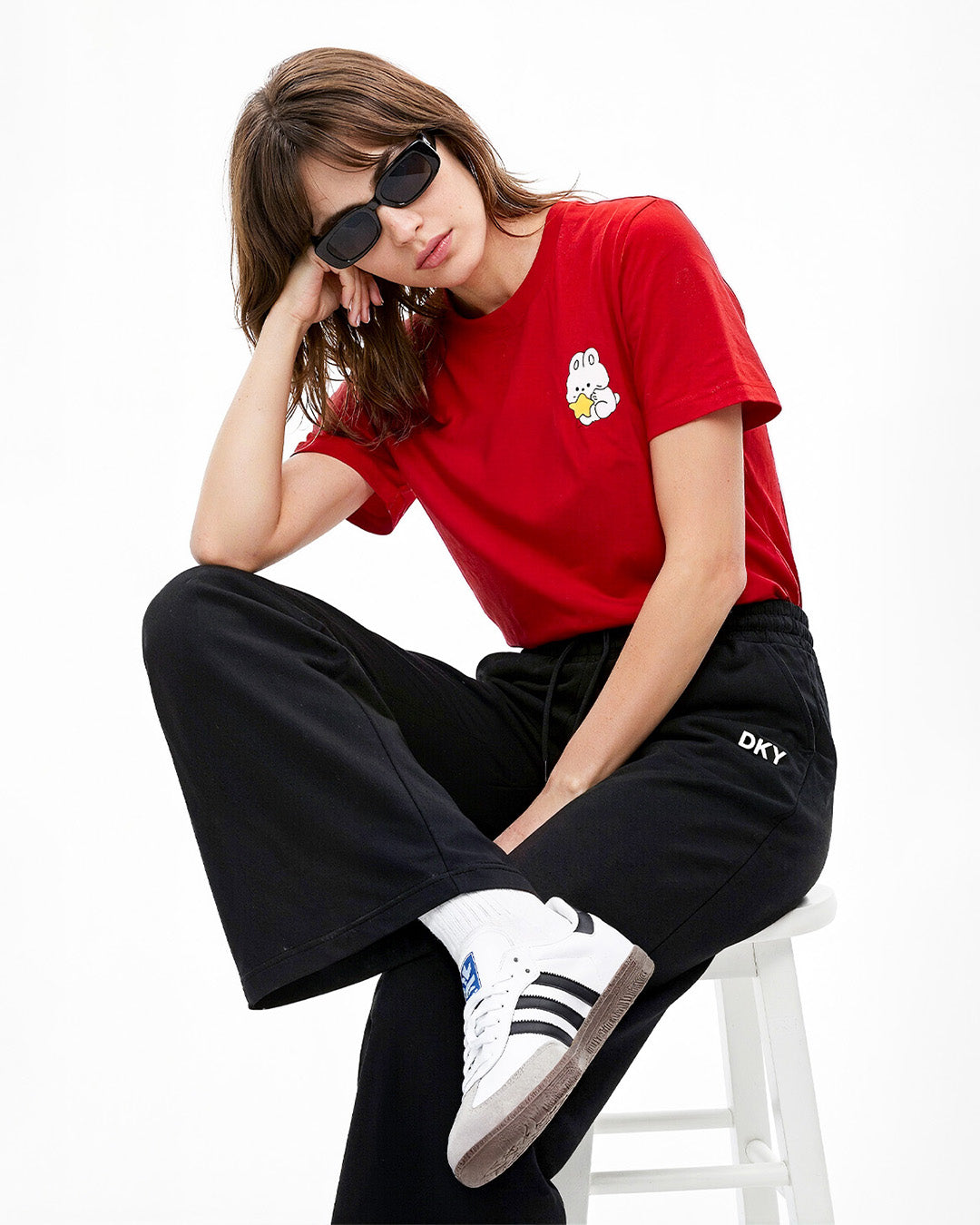 Black Sweatpants Co-ord Set