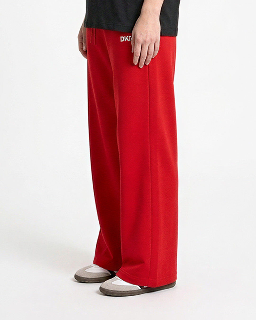 Red Sweatpants Co-ord Set