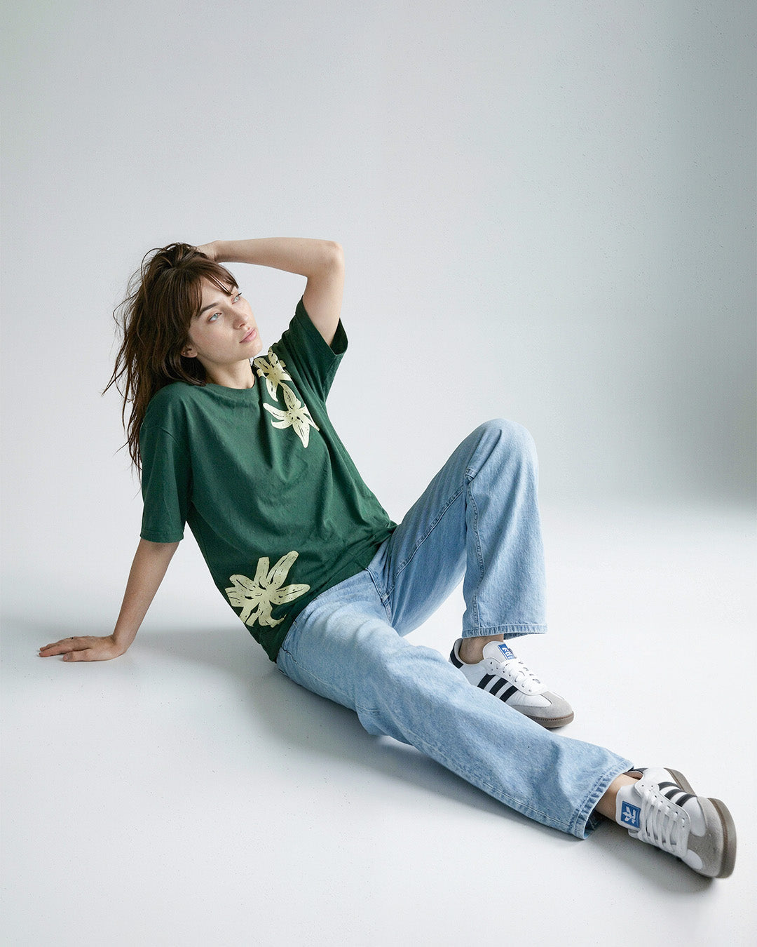 Jade Lily Oversized T-Shirt