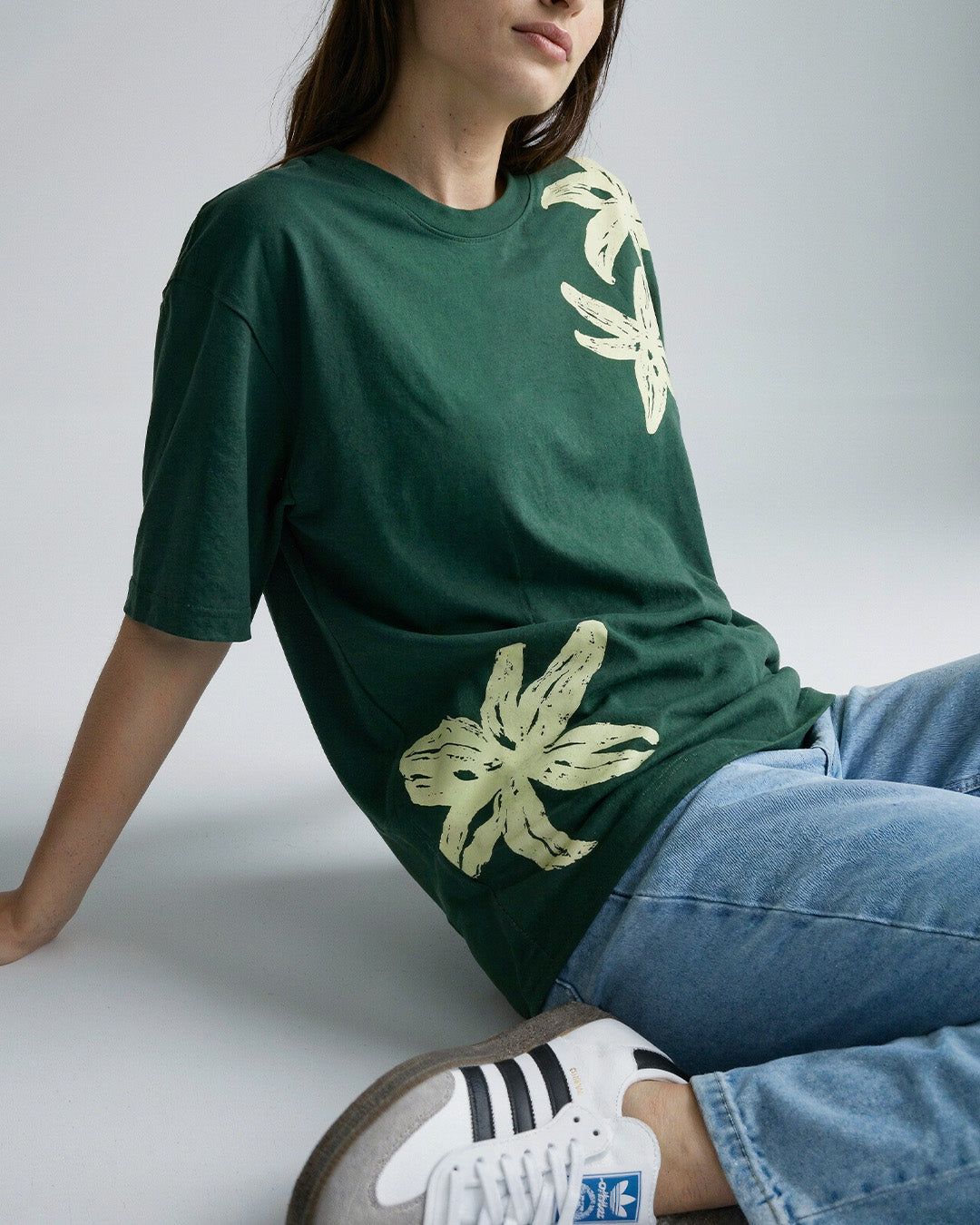 Jade Lily Oversized T-Shirt