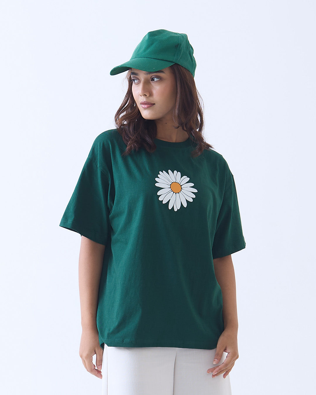 Jade Daisy Oversized T-Shirt