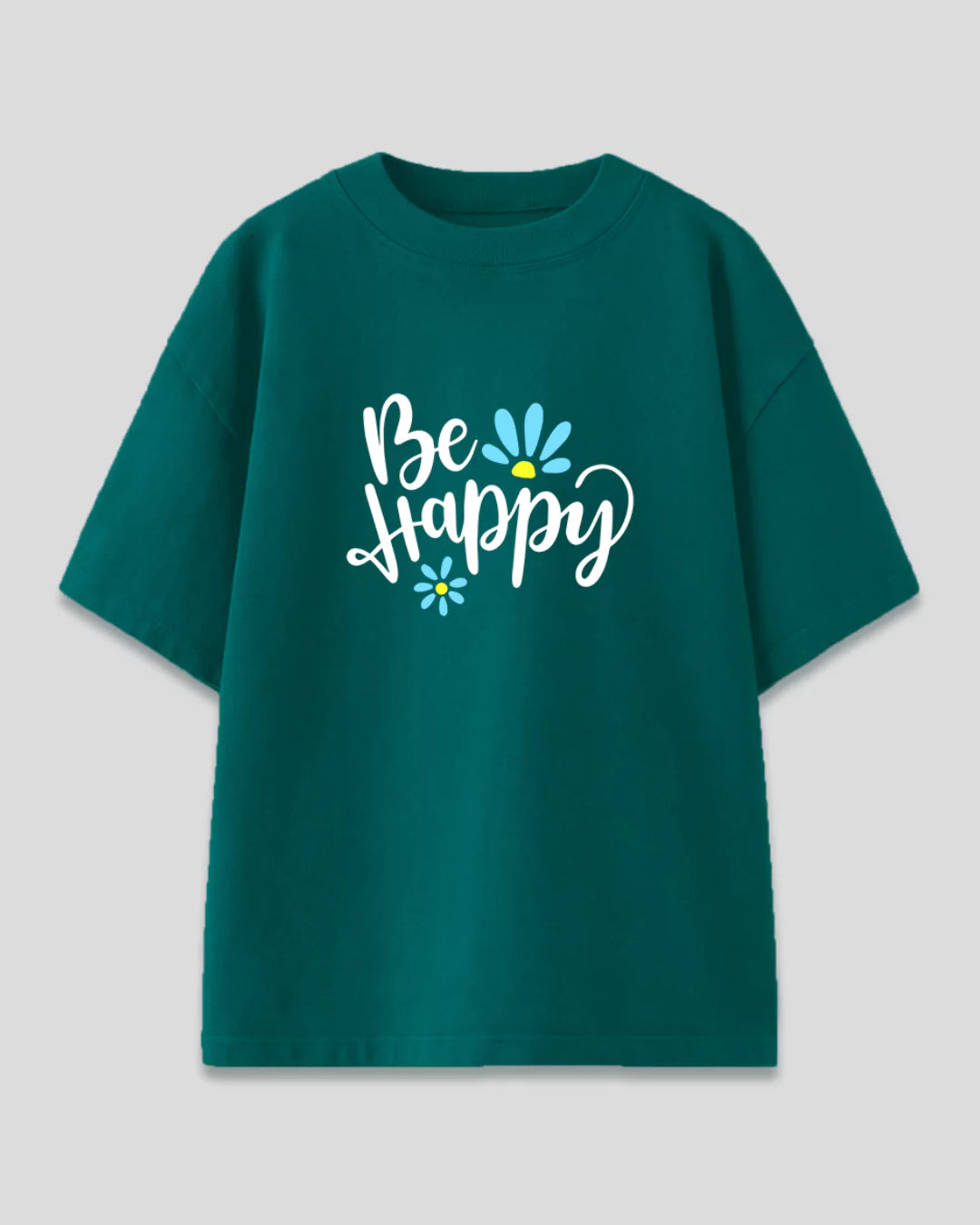 Be Happy Oversized T-Shirt