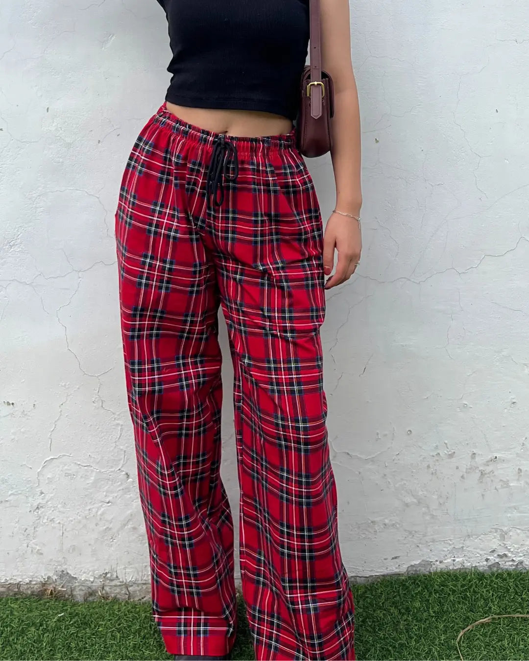Plaid Red Pajama