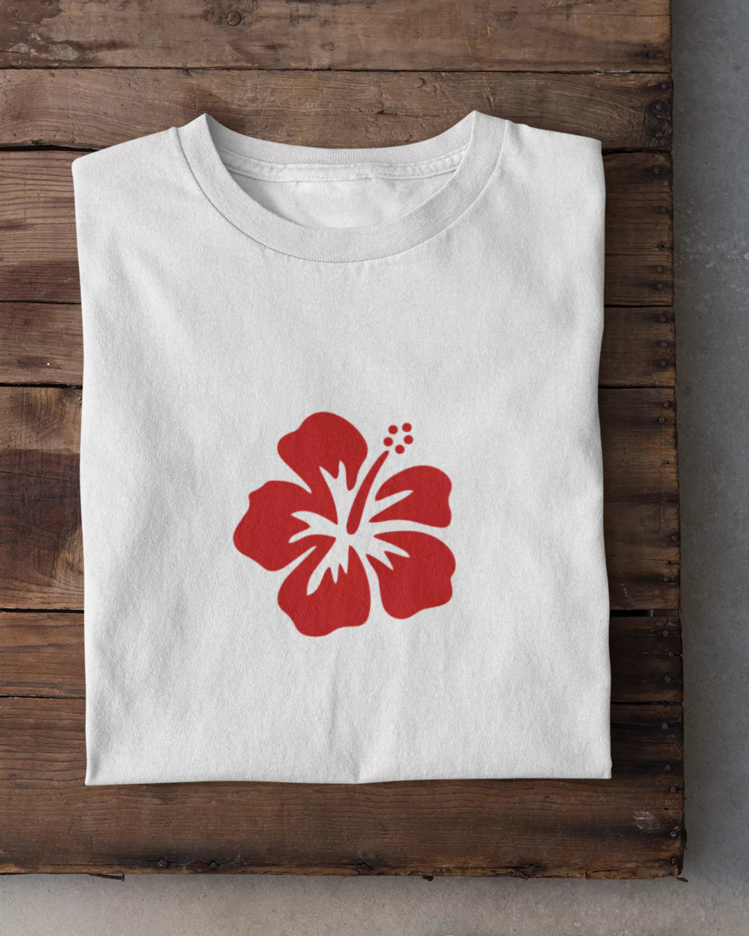 Red Hibiscus T-Shirt