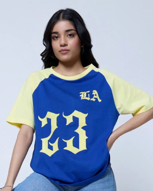23 LA Raglan Oversized T-Shirt