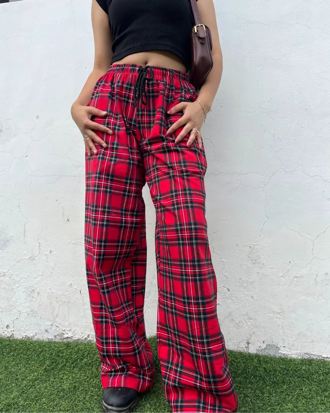 Plaid Red Pajama