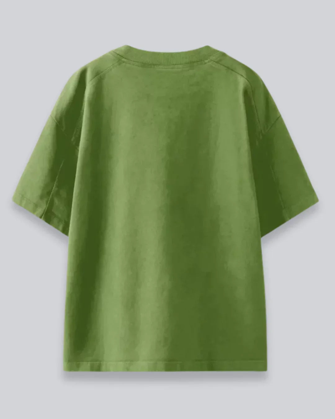 Arlo Matcha Oversized Plain T-Shirt