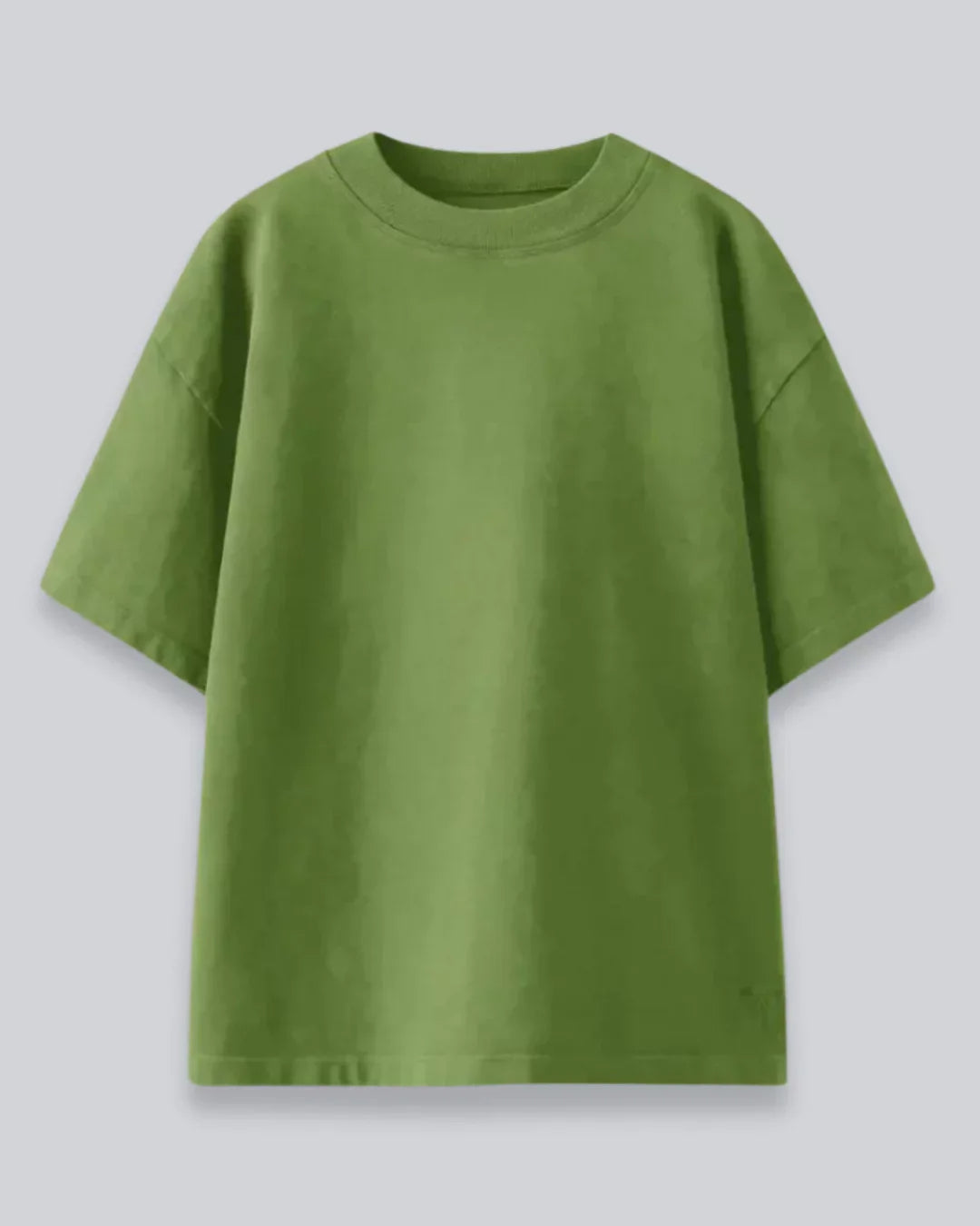 Arlo Matcha Oversized Plain T-Shirt
