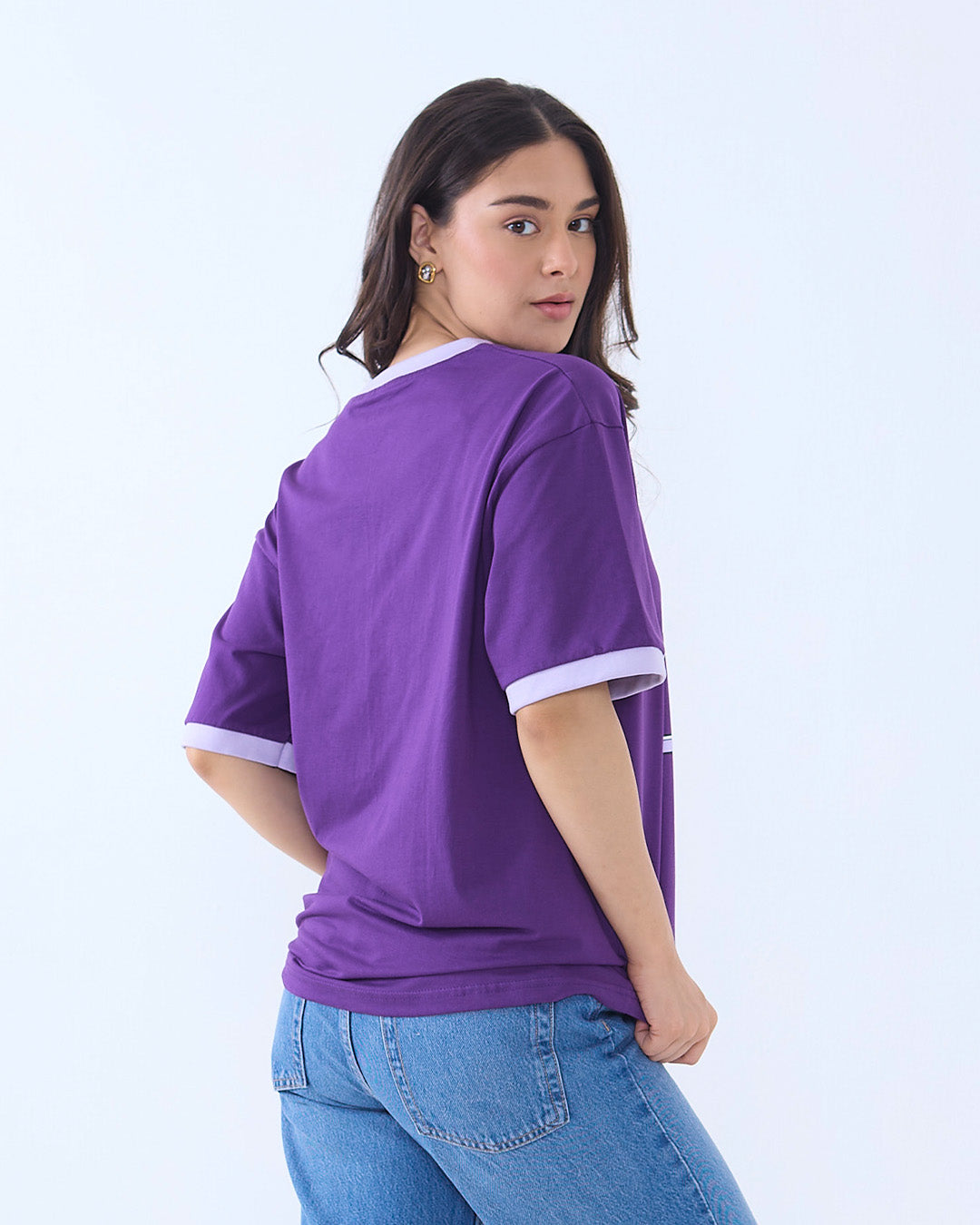 24 Tap-Out V-Neck Oversize T-Shirt