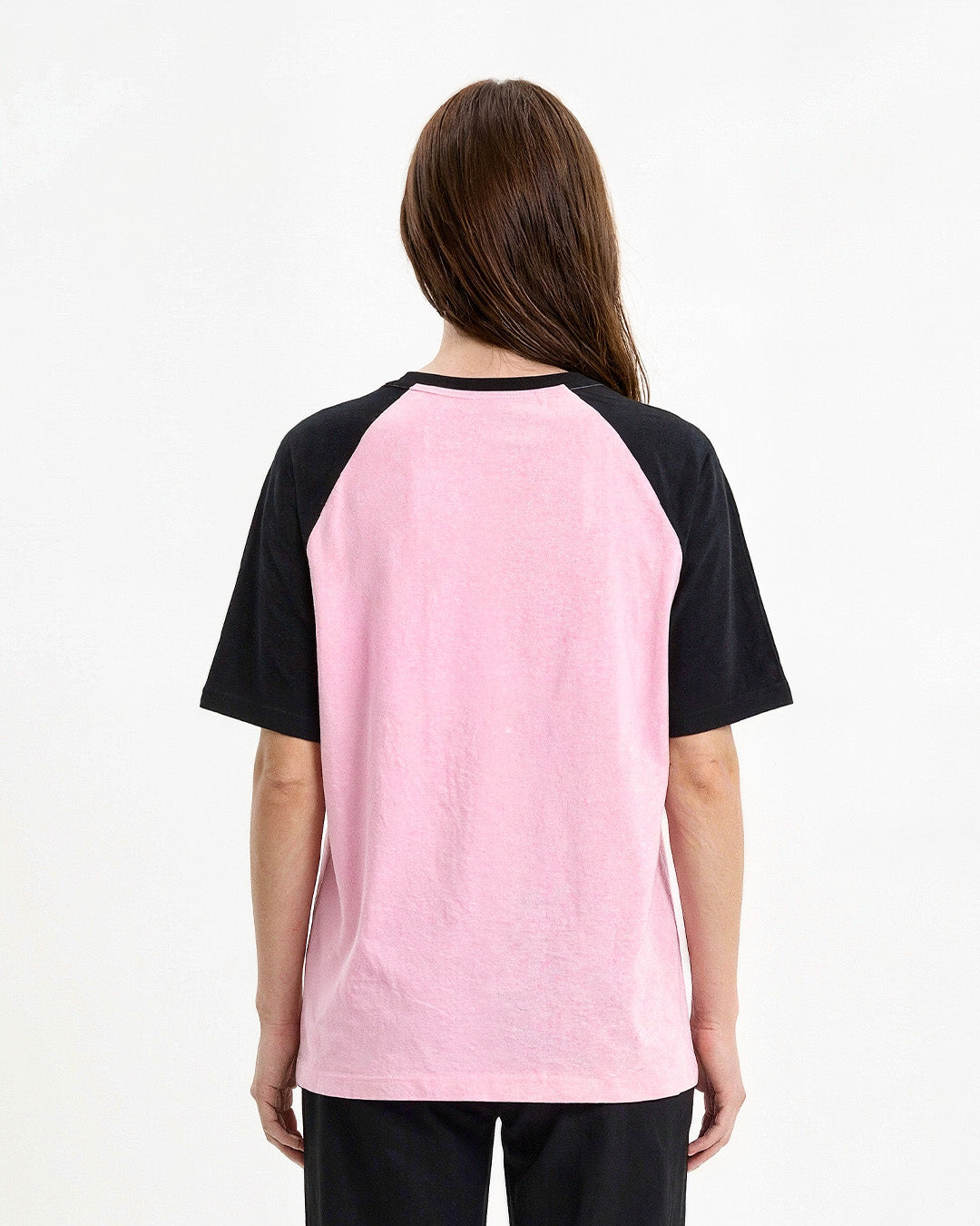 Pink New York Raglan Oversized T-Shirt