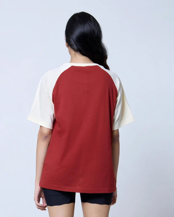 Los Angeles Raglan Oversized T-Shirt