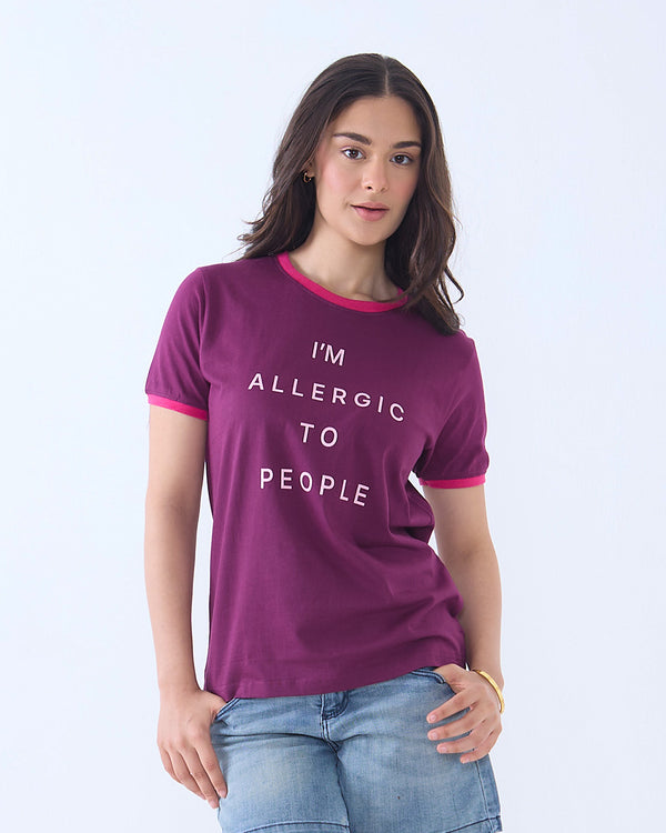 Allergic Tap Out T-Shirt