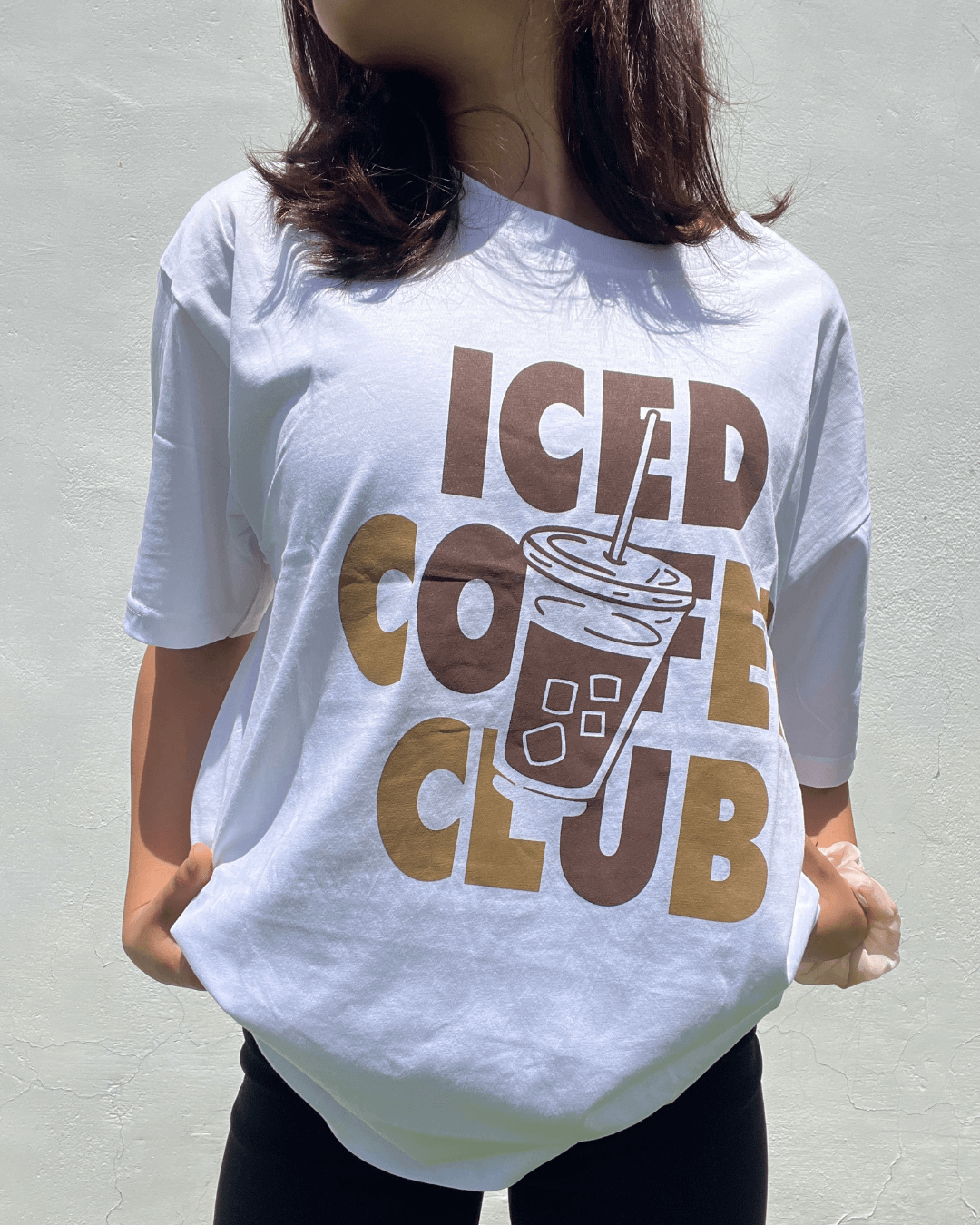 Ice Coffee Club Oversized T-Shirt - SV