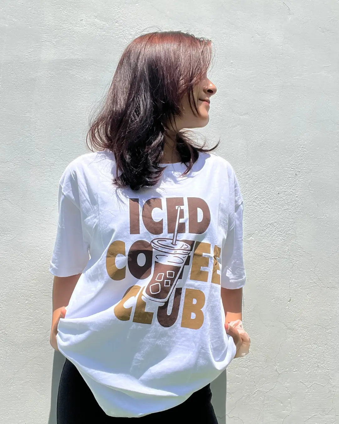 Ice Coffee Club Oversized T-Shirt - SV