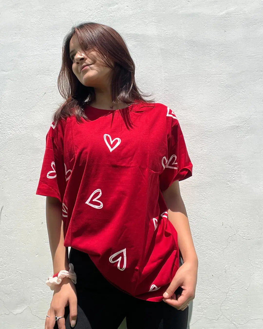 Red Lover Oversized T-Shirt - SV