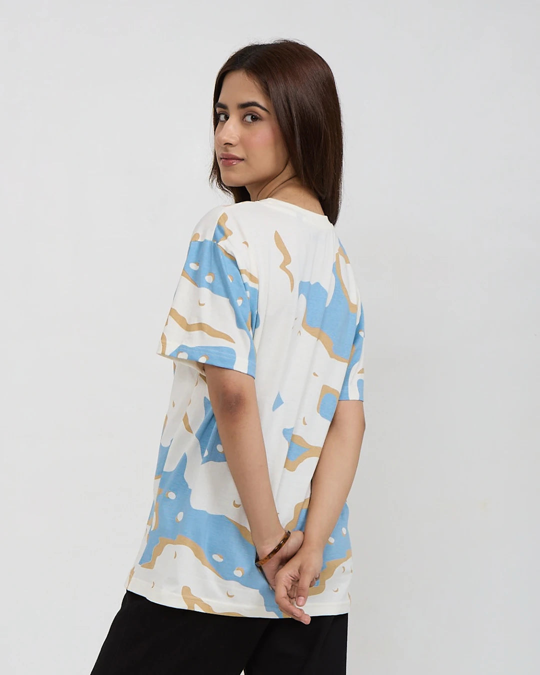 Wavy Oversized T-Shirt