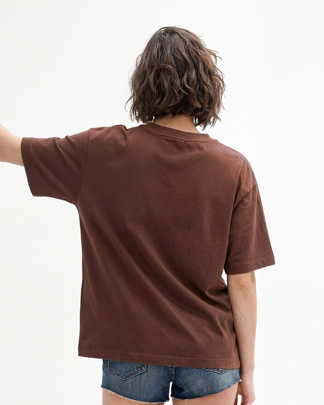 Brown Ew People Oversized T-Shirt