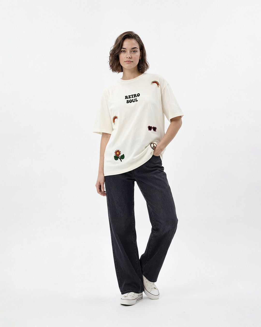 Retro Set Oversized T-Shirt