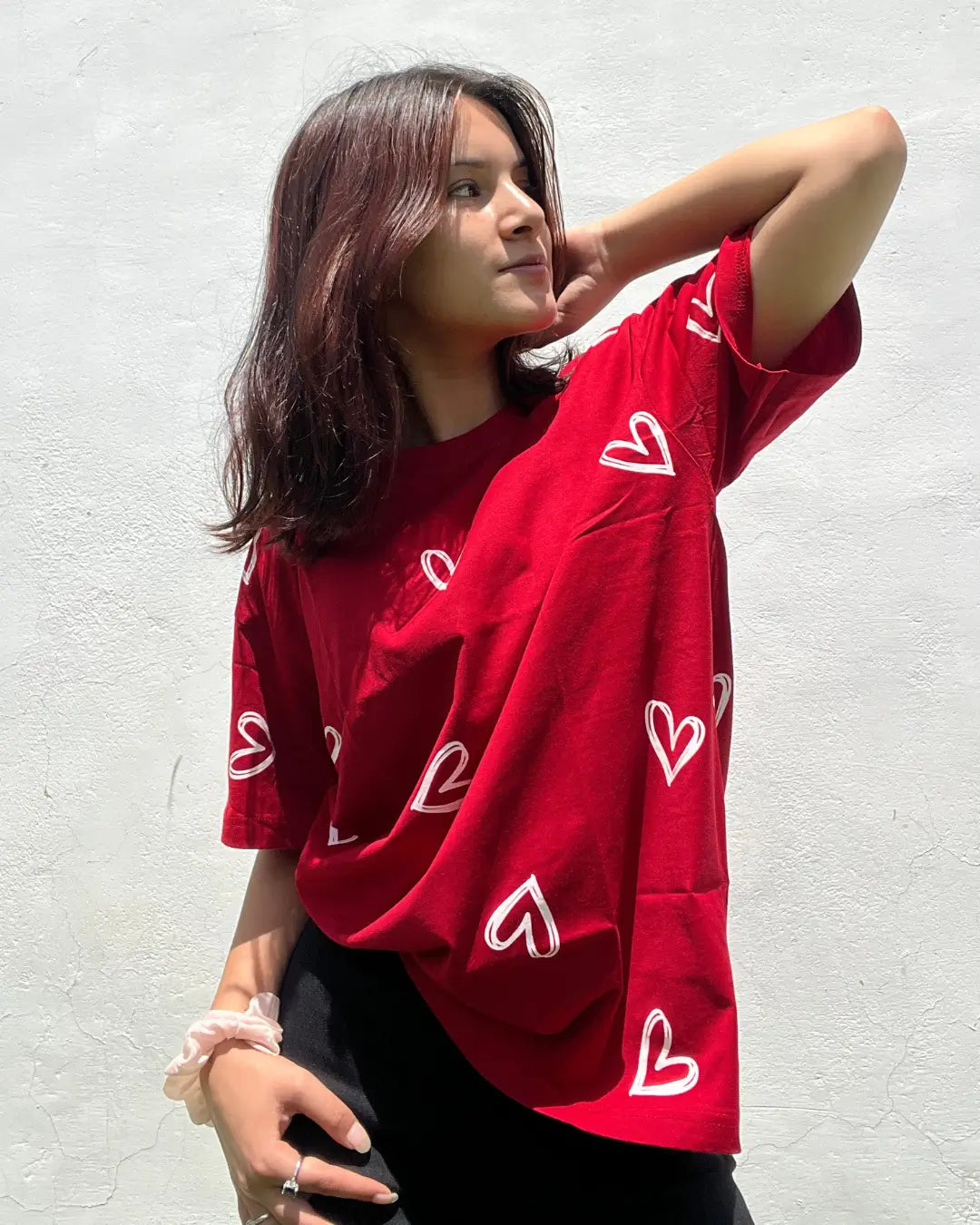 Red Lover Oversized T-Shirt - SV