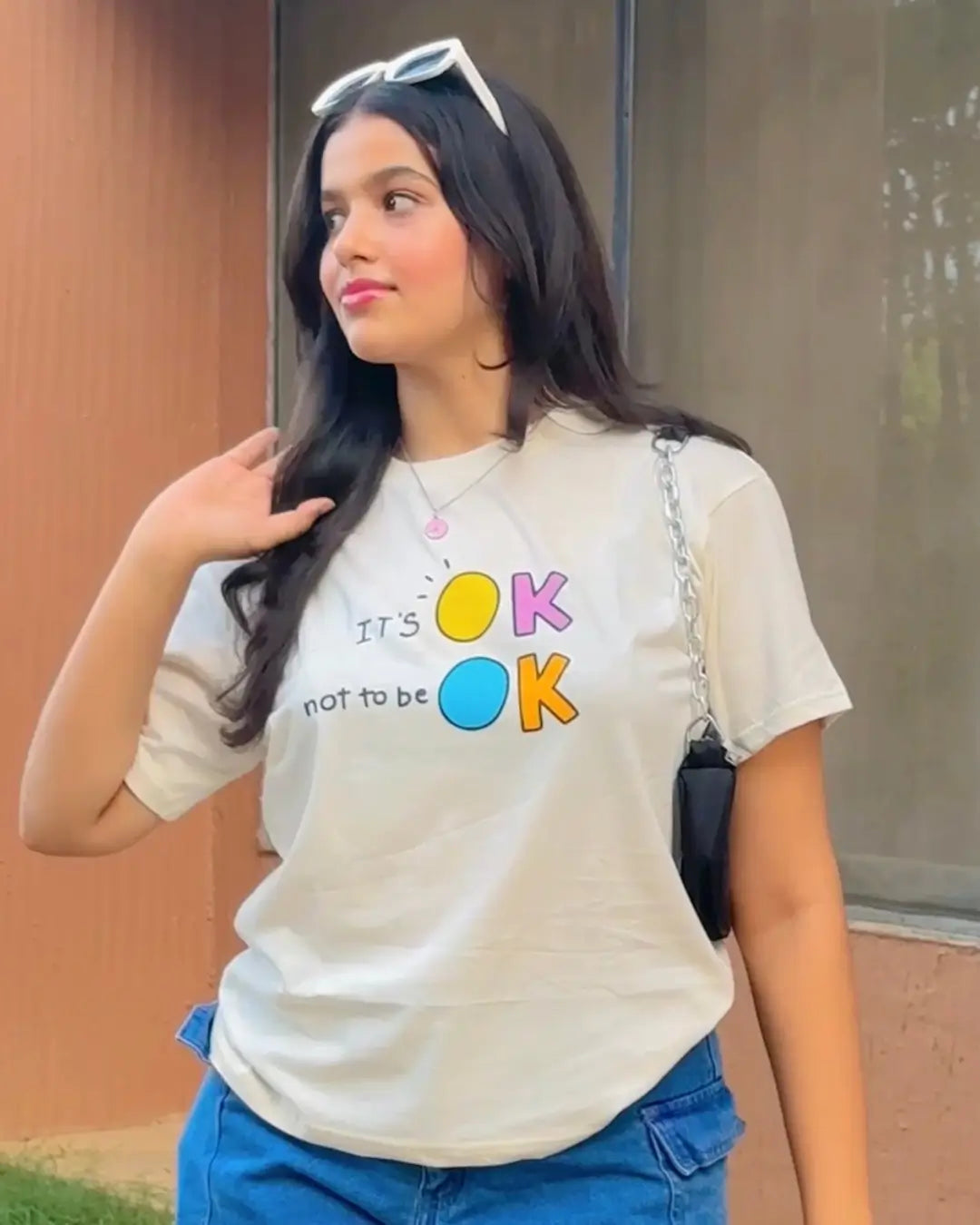 It's Ok Not To Be Ok Oversized T-Shirt -IF