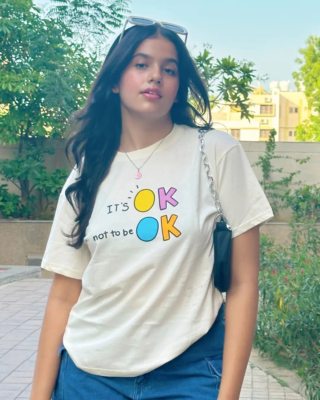 It's Ok Not To Be Ok Oversized T-Shirt -IF