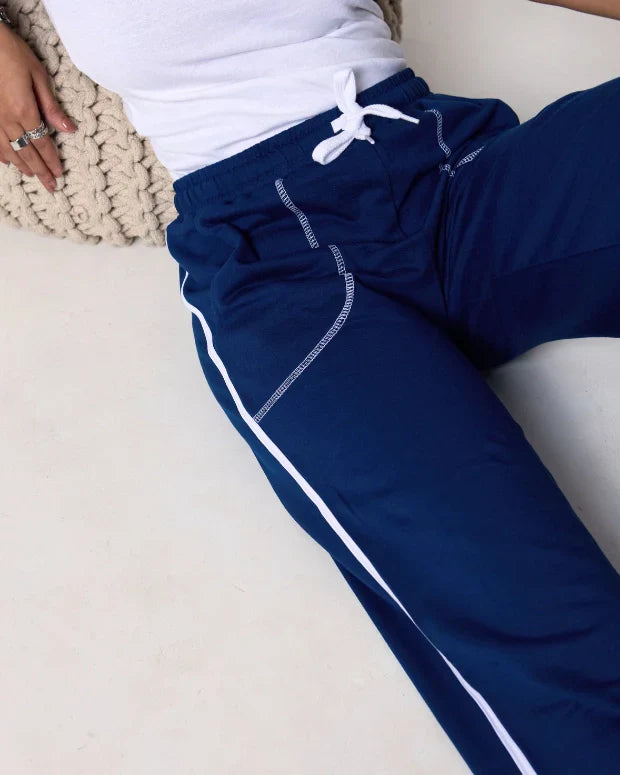 Blue Iconic Pants