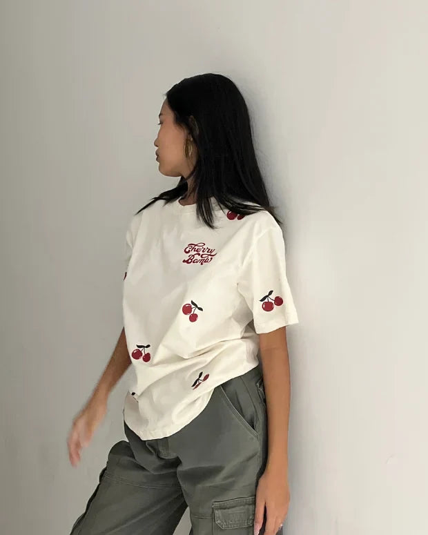Cherry Bomb Oversized T-Shirt