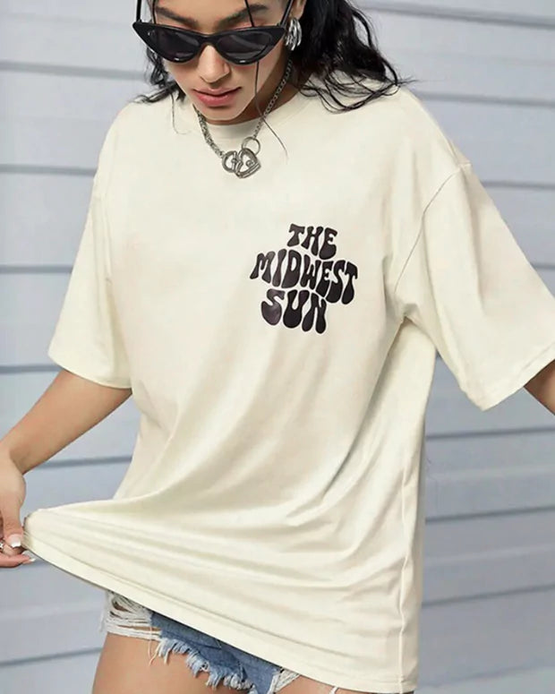 The Midwest Sun Oversized T-Shirt