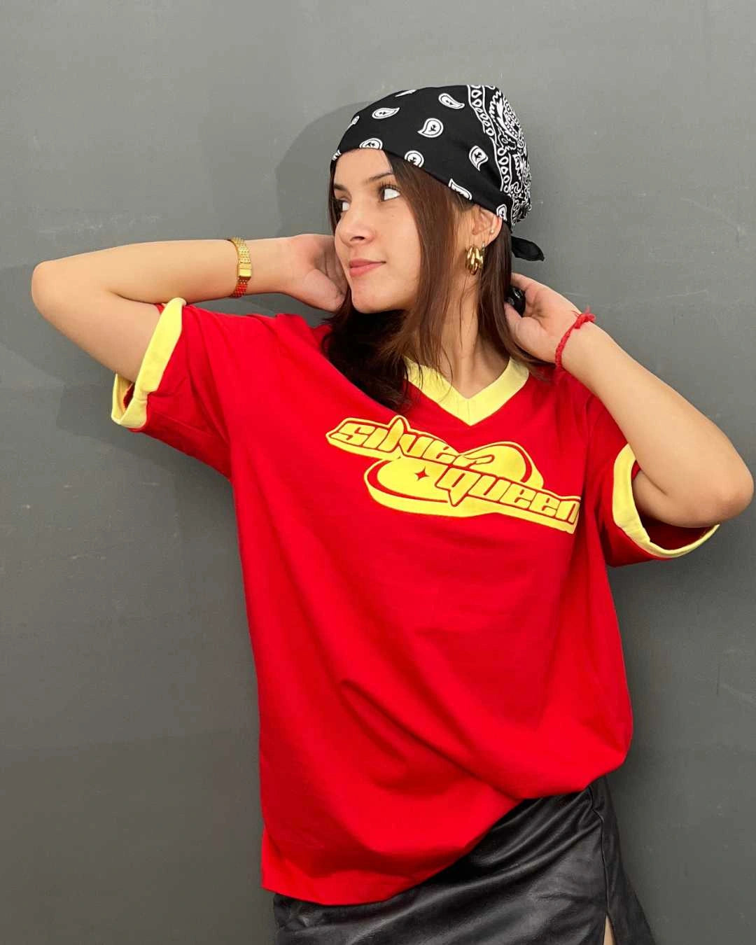 Silver Queen Tap-Out Oversized T-Shirt