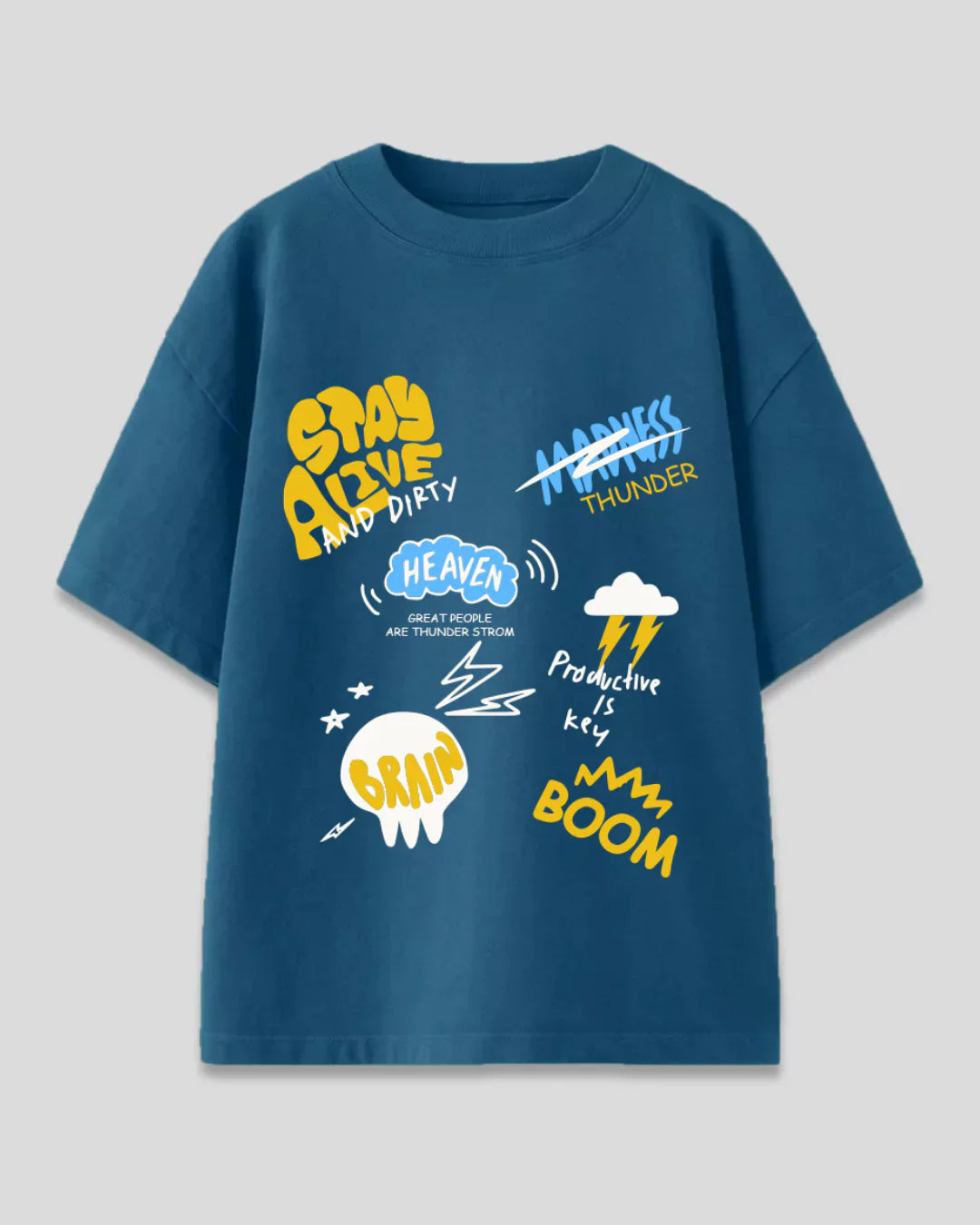 Arlo Stay Alive Oversized T-Shirt