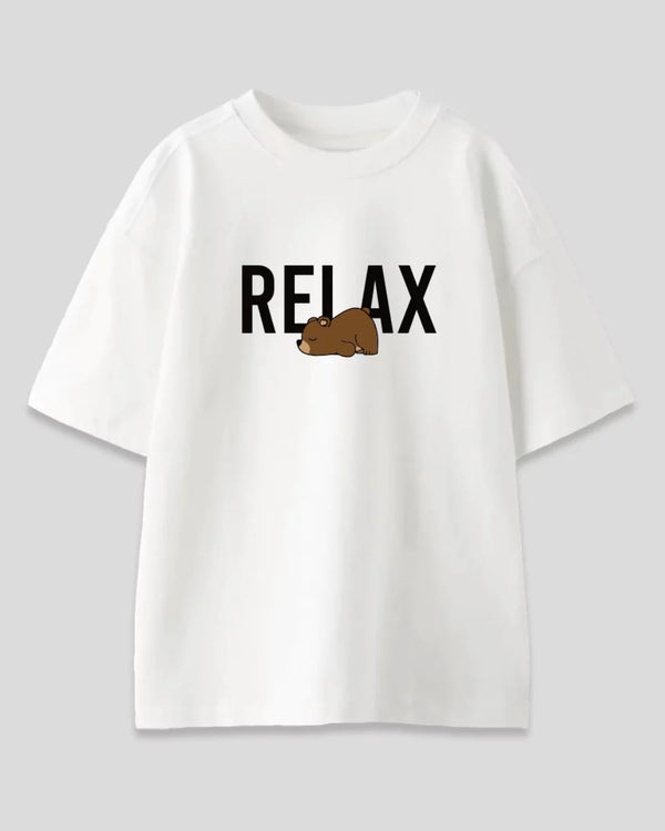 White Relax Oversized T-Shirt