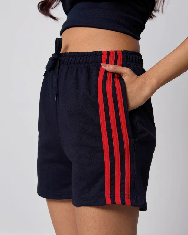 Black Gossip Shorts
