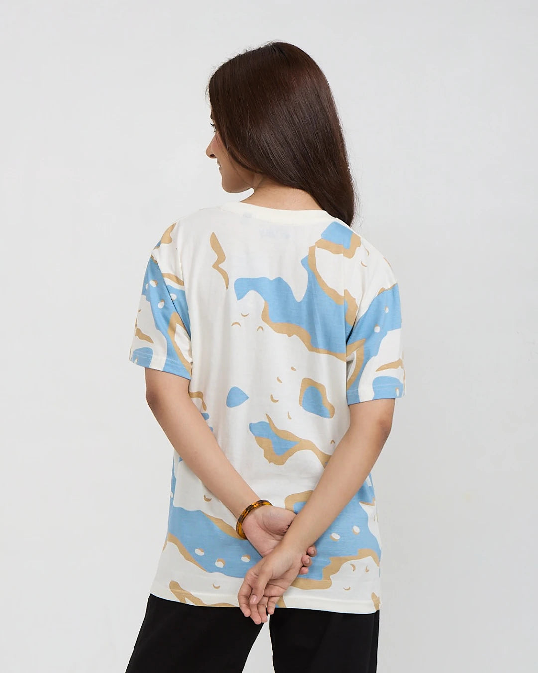 Wavy Oversized T-Shirt