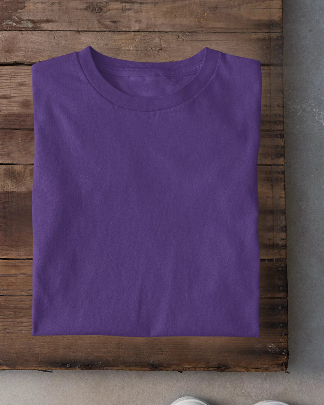 Purple Plain T-Shirt