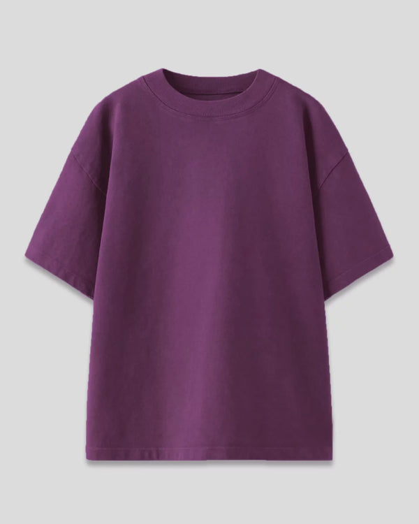 Plum Plain Oversized T-Shirt