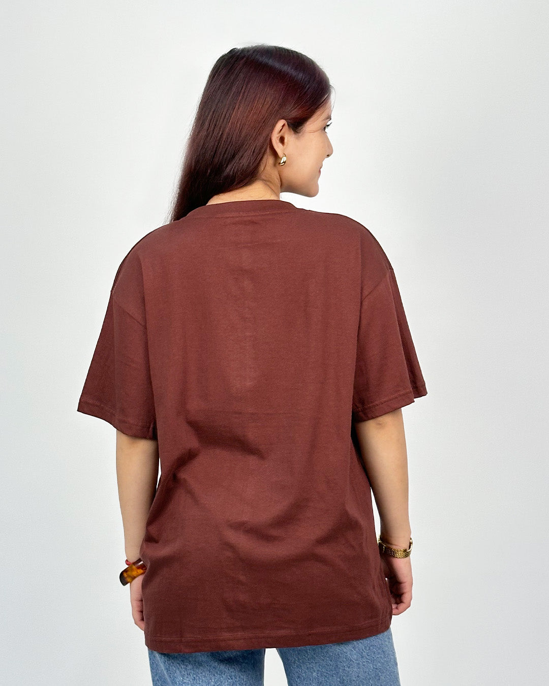 Latte Stamp Oversized T-Shirt