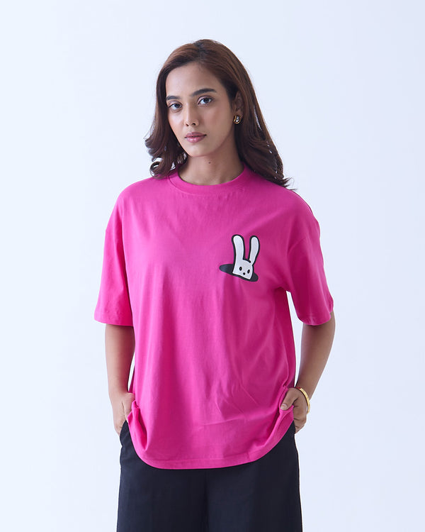 Pocket Bunny Oversized T-Shirt