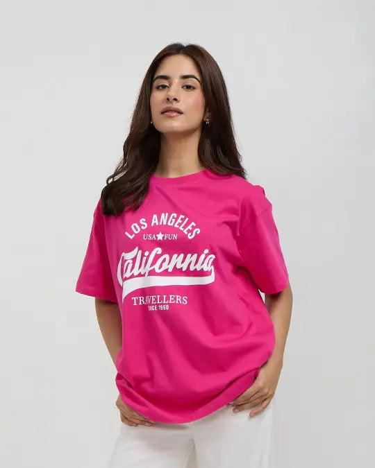 California Travellers Oversized T-Shirt