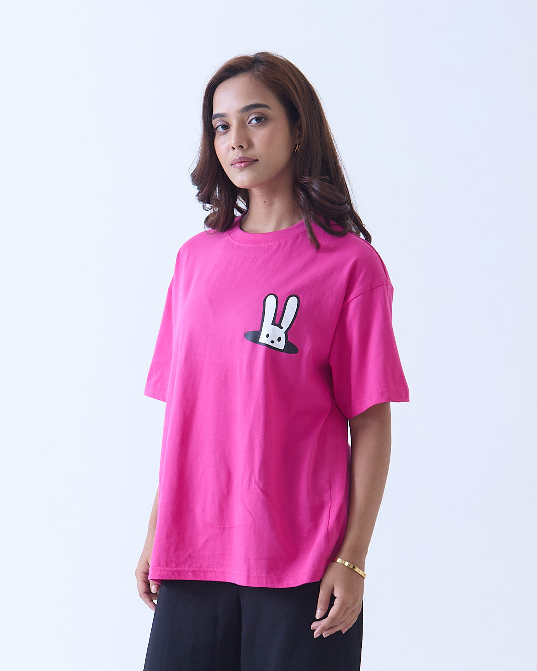 Pocket Bunny Oversized T-Shirt