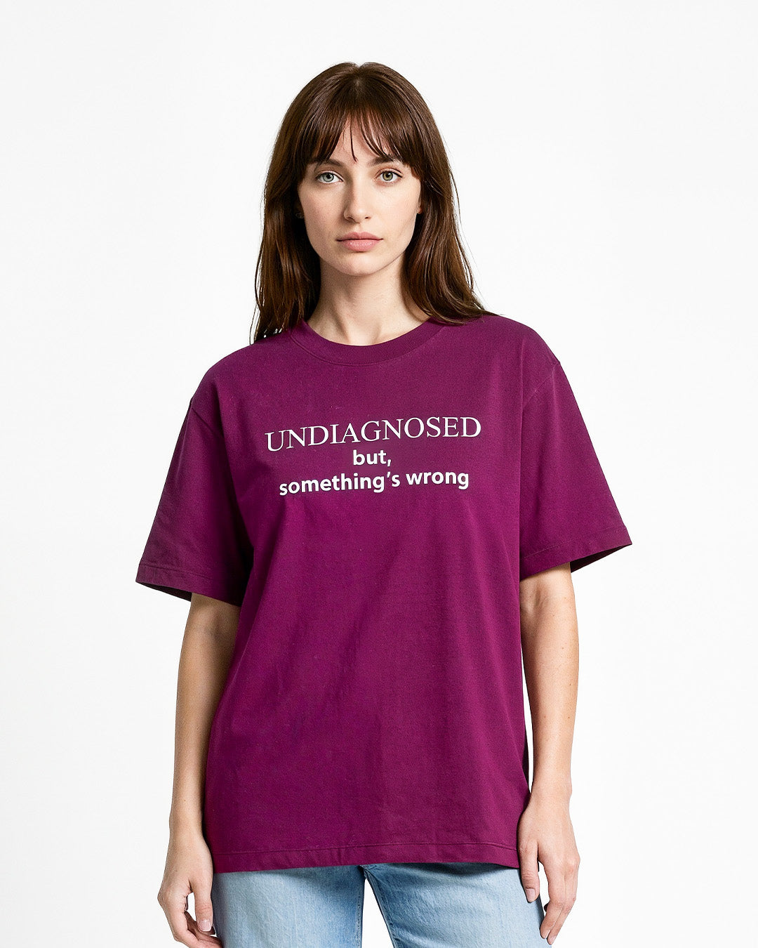 Mulberry Undiagnosed Oversized T-Shirt