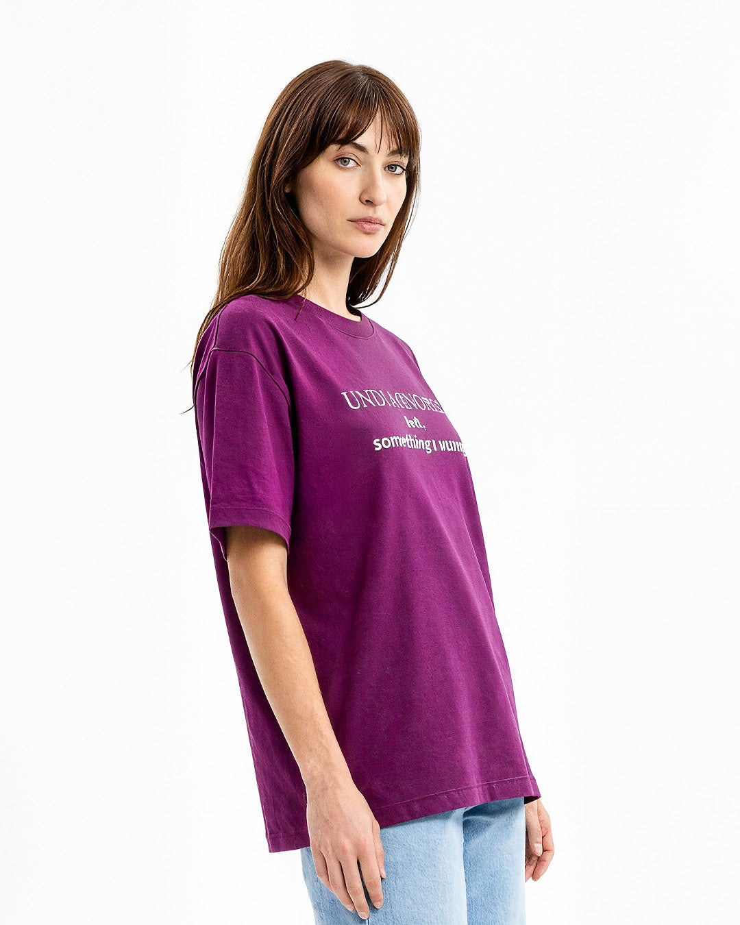 Mulberry Undiagnosed Oversized T-Shirt
