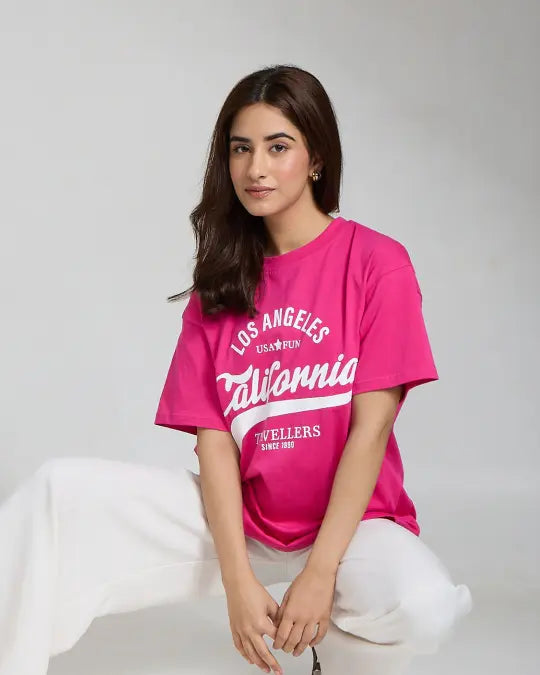 California Travellers Oversized T-Shirt